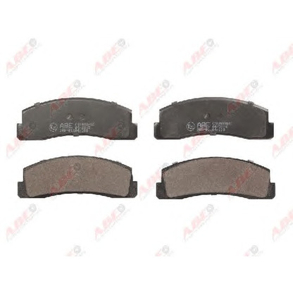 Photo Brake Pad Set, disc brake ABE C1L000ABE