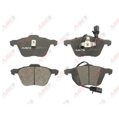 Photo Brake Pad Set, disc brake ABE C1W043ABE