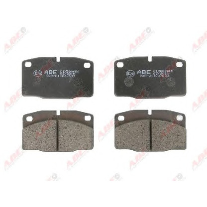 Photo Brake Pad Set, disc brake ABE C1X000ABE