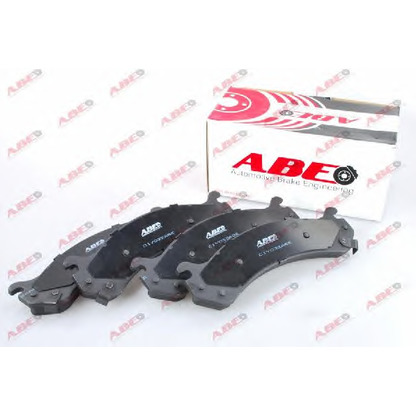Photo Brake Pad Set, disc brake ABE C1Y032ABE