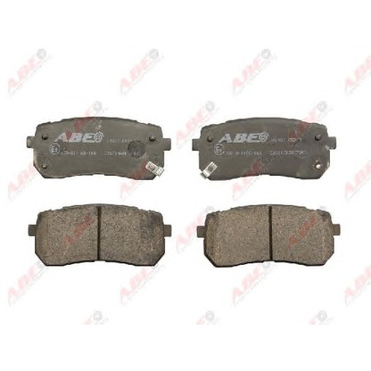 Photo Brake Pad Set, disc brake ABE C20310ABE