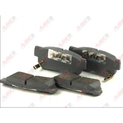 Photo Brake Pad Set, disc brake ABE C20510ABE