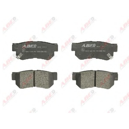 Photo Brake Pad Set, disc brake ABE C20510ABE