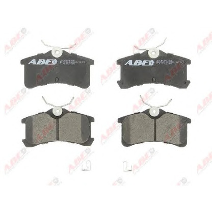 Photo Brake Pad Set, disc brake ABE C22021ABE