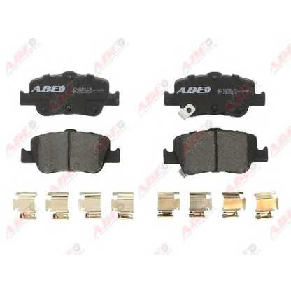 Photo Brake Pad Set, disc brake ABE C22036ABE