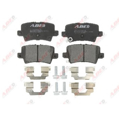 Photo Brake Pad Set, disc brake ABE C24014ABE