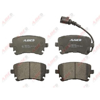 Photo Brake Pad Set, disc brake ABE C2A004ABE