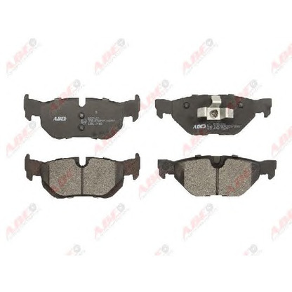 Photo Brake Pad Set, disc brake ABE C2B017ABE