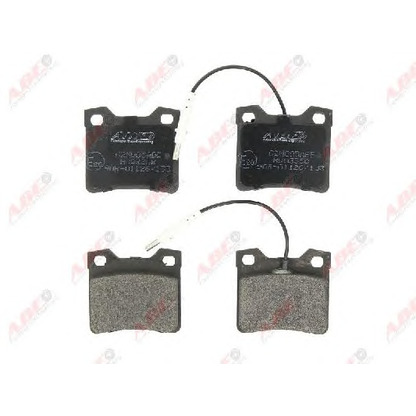 Photo Brake Pad Set, disc brake ABE C2M005ABE