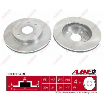 Photo Brake Disc ABE C30013ABE