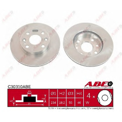 Photo Brake Disc ABE C30310ABE