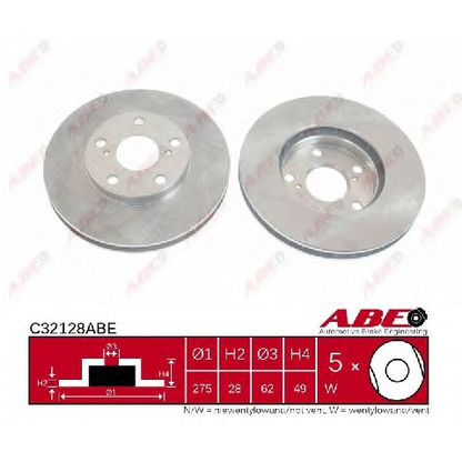 Photo Brake Disc ABE C32128ABE