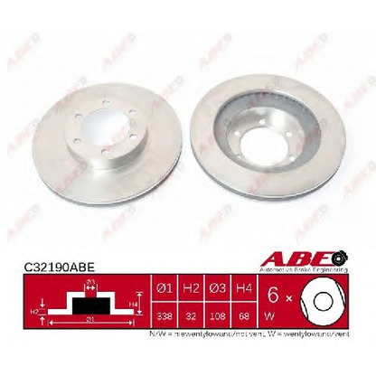 Photo Brake Disc ABE C32190ABE