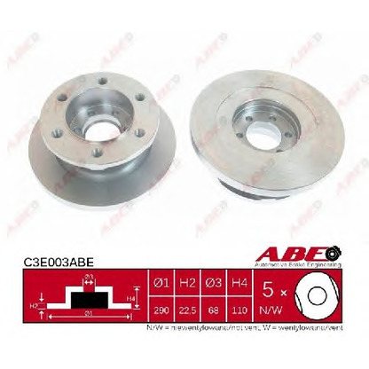 Photo Brake Disc ABE C3E003ABE