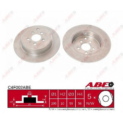 Photo Brake Disc ABE C4F002ABE