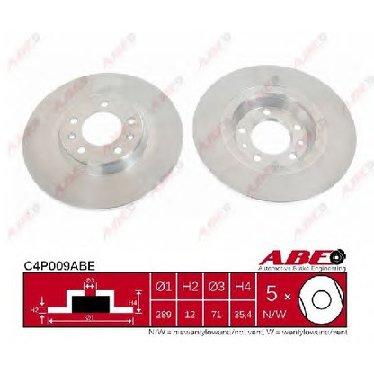 Photo Brake Disc ABE C4P009ABE