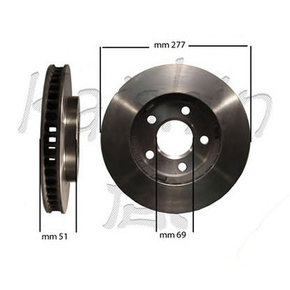 Photo Brake Disc KAISHIN CBR055