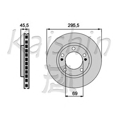 Photo Brake Disc KAISHIN CBR094