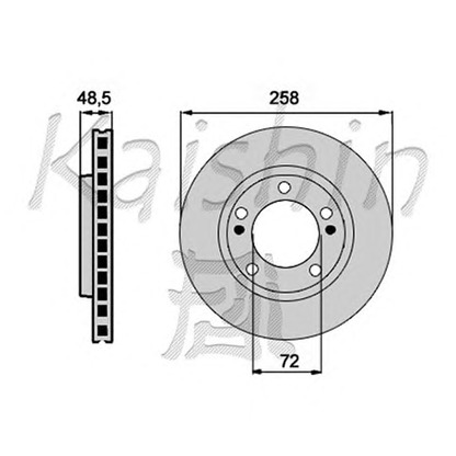 Photo Brake Disc KAISHIN CBR188