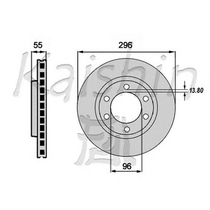 Photo Disque de frein KAISHIN CBR229