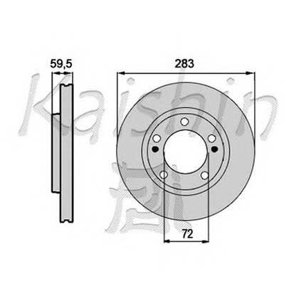 Photo Disque de frein KAISHIN CBR241