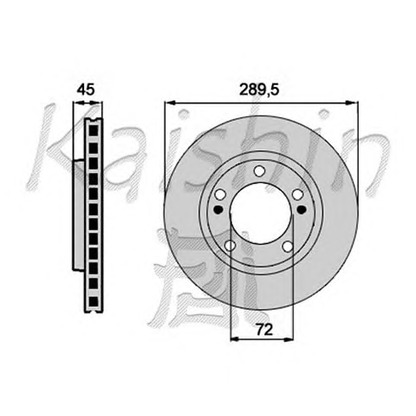 Photo Brake Disc KAISHIN CBR321