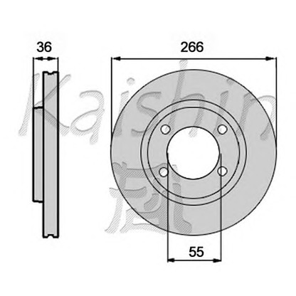 Photo Brake Disc KAISHIN CBR352