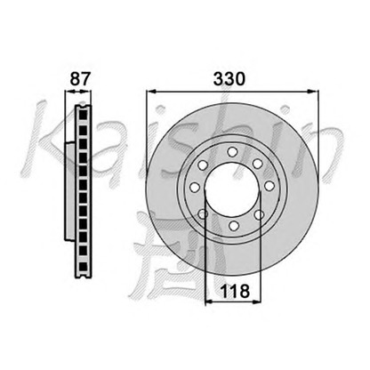 Photo Brake Disc KAISHIN CBR370