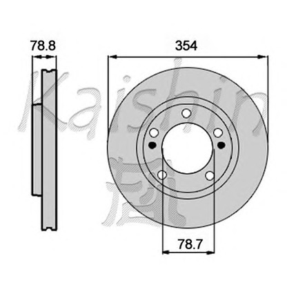 Photo Disque de frein KAISHIN CBR457