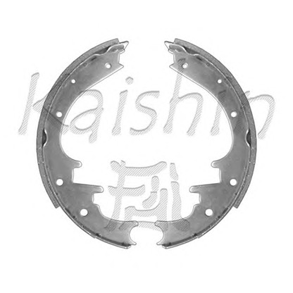 Фото Комплект тормозных колодок KAISHIN K10018