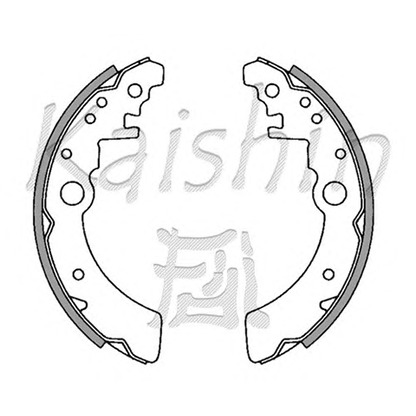 Photo Brake Shoe KAISHIN K7743