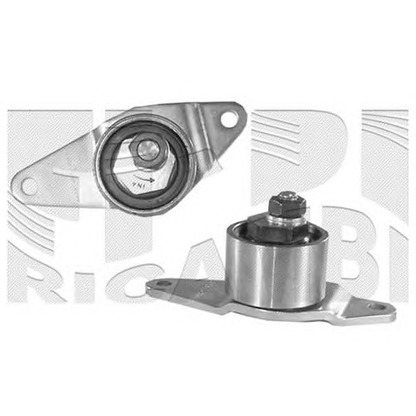 Photo Tensioner Pulley, timing belt KM International FI0650