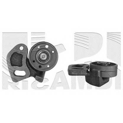 Photo Tensioner Pulley, timing belt KM International FI0950