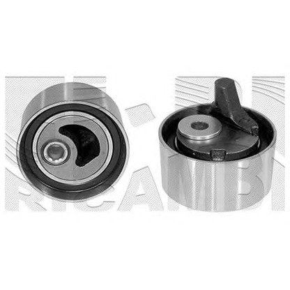 Photo Tensioner Pulley, timing belt KM International FI10430