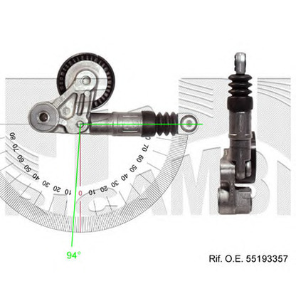 Foto Riemenspanner, Keilrippenriemen KM International FI13350