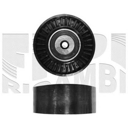 Photo Deflection/Guide Pulley, v-ribbed belt KM International FI14790