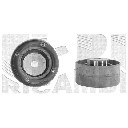 Photo Deflection/Guide Pulley, timing belt KM International FI1790