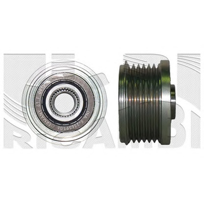 Photo Alternator Freewheel Clutch KM International FI20370