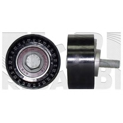 Photo Deflection/Guide Pulley, v-ribbed belt KM International FI20640