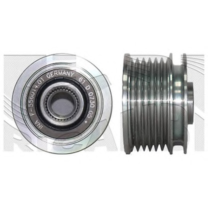 Foto Puleggia cinghia, Alternatore KM International FI21350