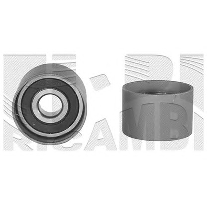 Photo Deflection/Guide Pulley, timing belt KM International FI2170