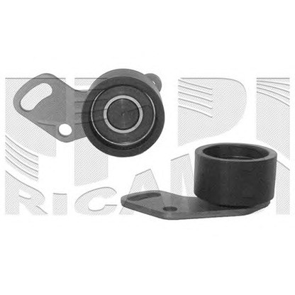 Photo Tensioner Pulley, timing belt KM International FI7660