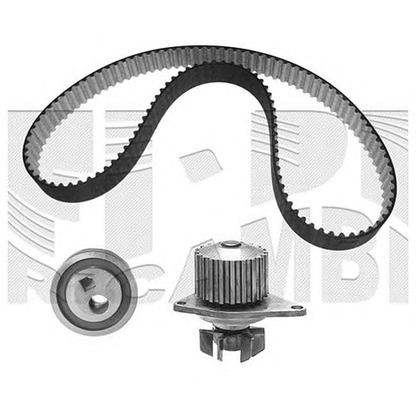 Photo Timing Belt Kit KM International WKFI001B