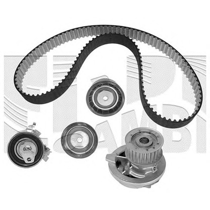 Photo Timing Belt Kit KM International WKFI068