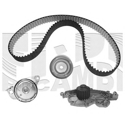 Photo Timing Belt Kit KM International WKFI087