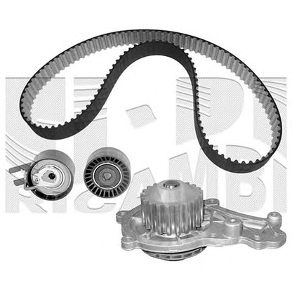 Photo Timing Belt Kit KM International WKFI214