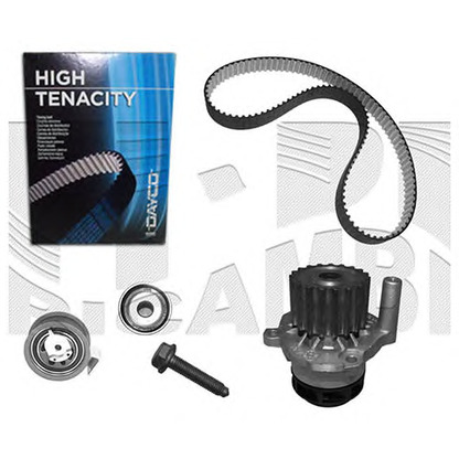 Photo Timing Belt Kit KM International WKFI312B