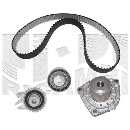 Photo Timing Belt Kit KM International WKFI353