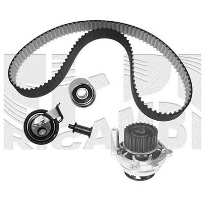 Photo Timing Belt Kit KM International WKFI389