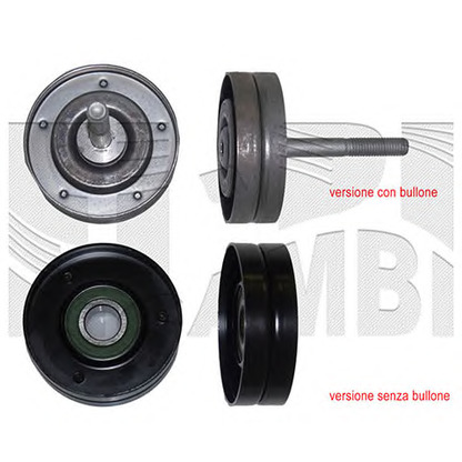 Photo Deflection/Guide Pulley, v-ribbed belt CALIBER 30364